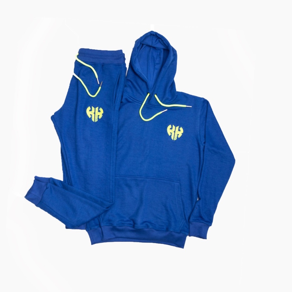Khanfident Track Suit - Blue